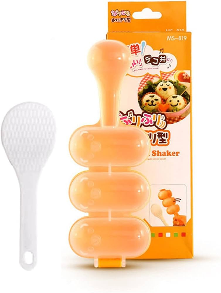 NCYOEW Rice Ball Maker, Onigiri Shaper Mold Sushi Maker, Non Stick Ball Shaped Kitchen Tool Kit w... | Amazon (US)