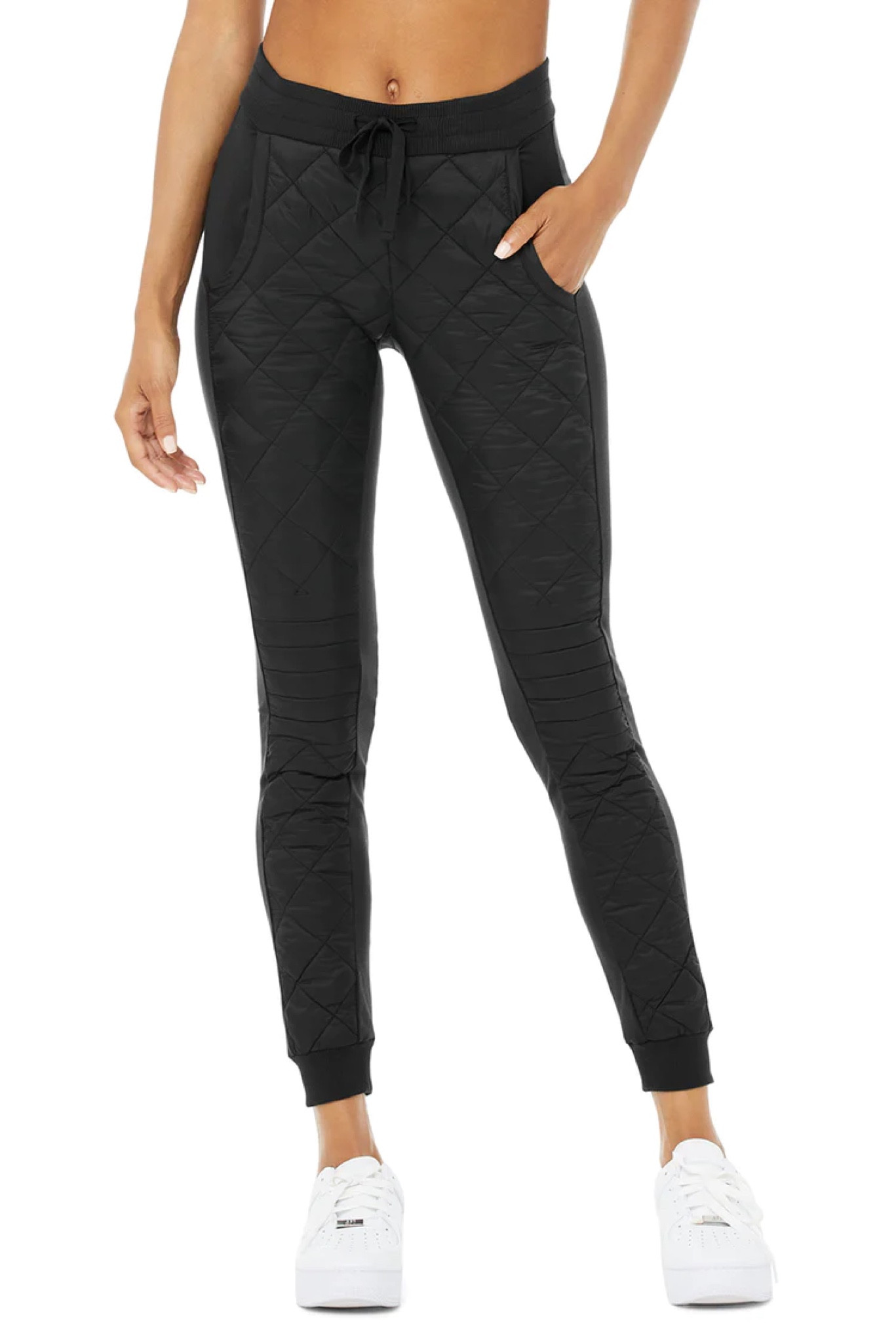 Such cute joggers! Very unique! Also come in black/ivory  
