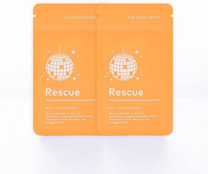 The Good Patch After Party Recovery - Sustained Release Plant Powered Rescue Patch with Green Tea... | Amazon (US)