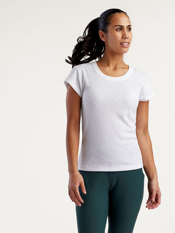 Headlands Ribbed Tee | Title Nine