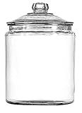 Anchor Hocking 2 Gallon Heritage Hill Glass Jar with Lid (2 piece, all glass, dishwasher safe) | Amazon (US)