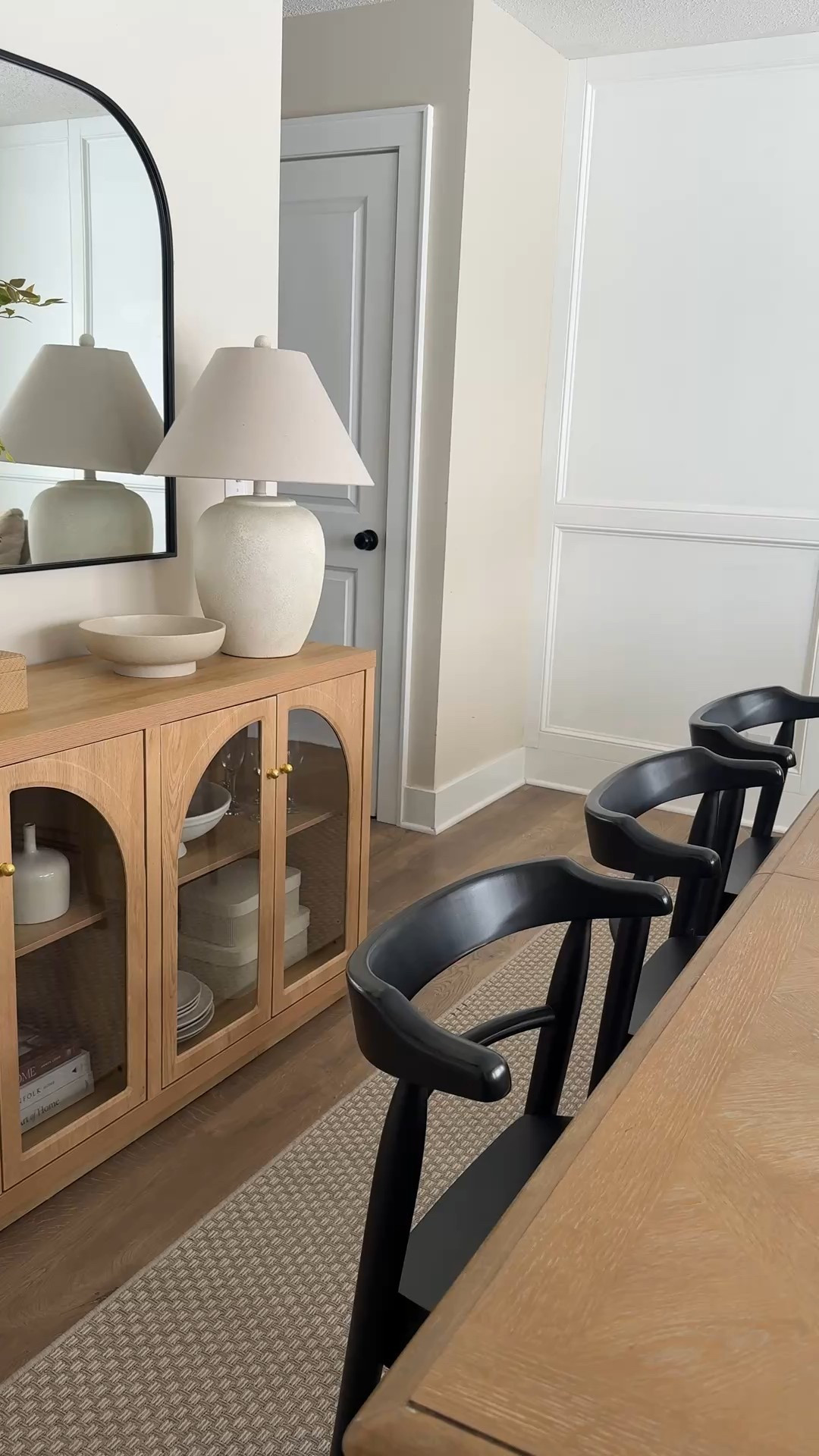 New sideboard find on Amazon! Love the arched doors. Great price!

Dining room, dining room, chair, black dining room, chair, sideboard, accent cabinet, arched cabinet, table, lamp, table, decor, home decor, neutral, decor, shelf, decor, vase area, rug, neutral, rag, upholstered, dining chair, buffet , faux greenery

#LTKHome #LTKSaleAlert