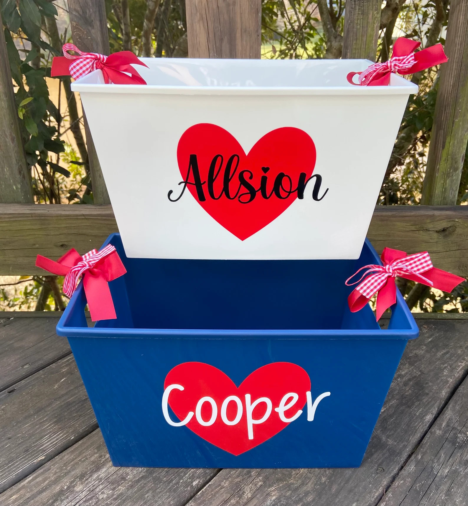 Valentines Basket for Kids, Valentines Gift Basket, Valentine's Day Bucket, Valentine's Basket fo... | Etsy (US)