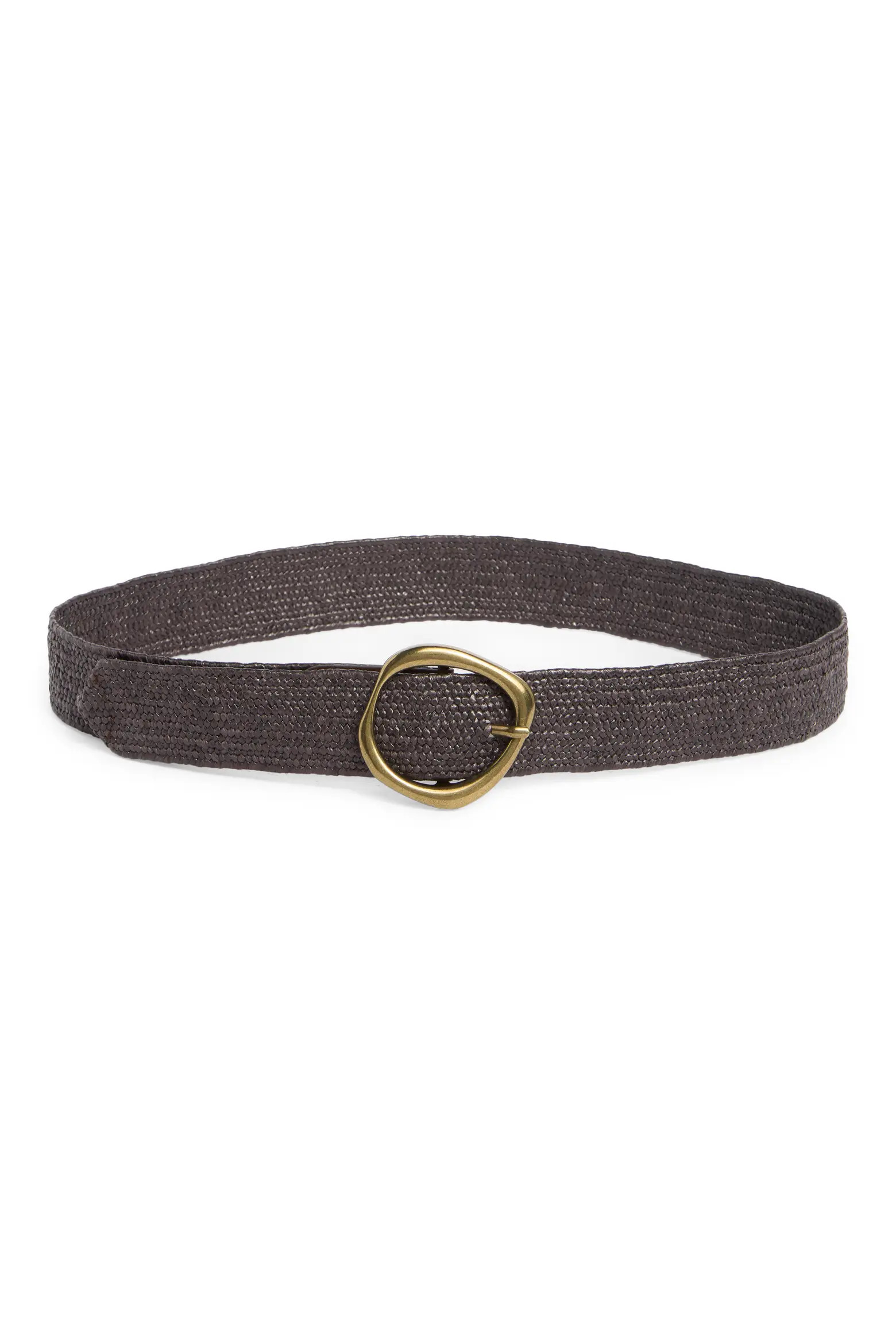Molten Buckle Straw Belt (Women) | Nordstromrack | Nordstrom Rack