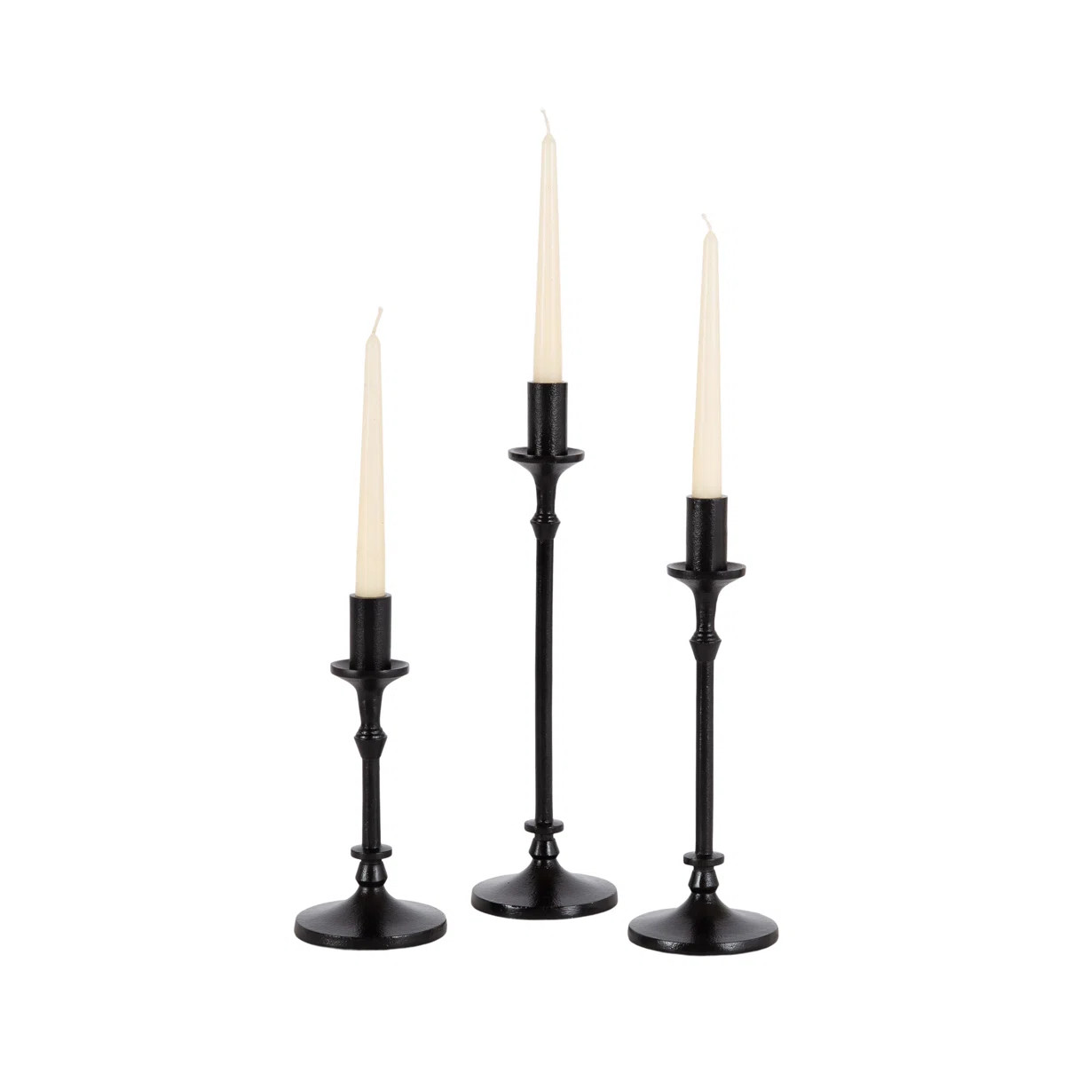 Three-Piece Candlestick Holder Set | Wayfair North America