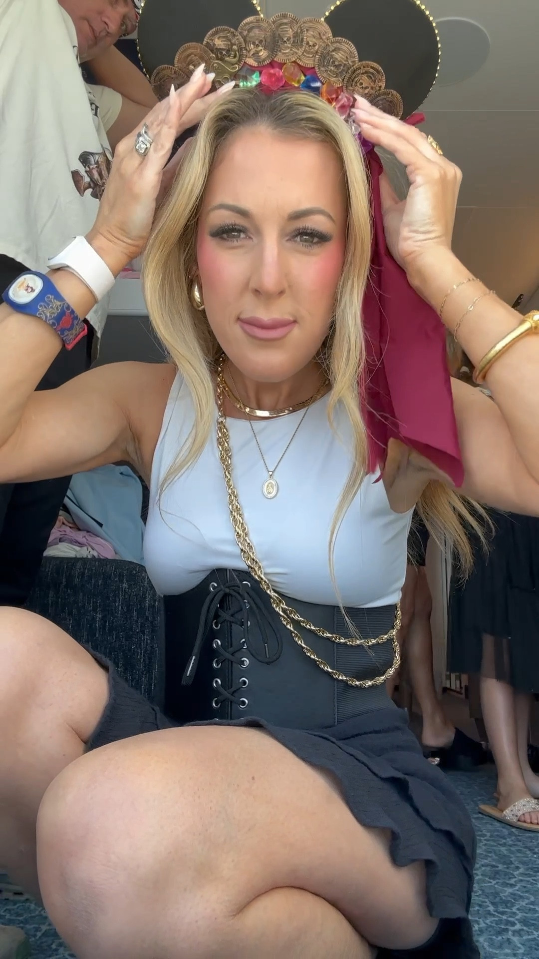 Disney cruise line pirate night outfit idea. #disneycruise #disneycastawaycay #disneycruisepiratenight 

#LTKFamily #LTKStyleTip #LTKTravel