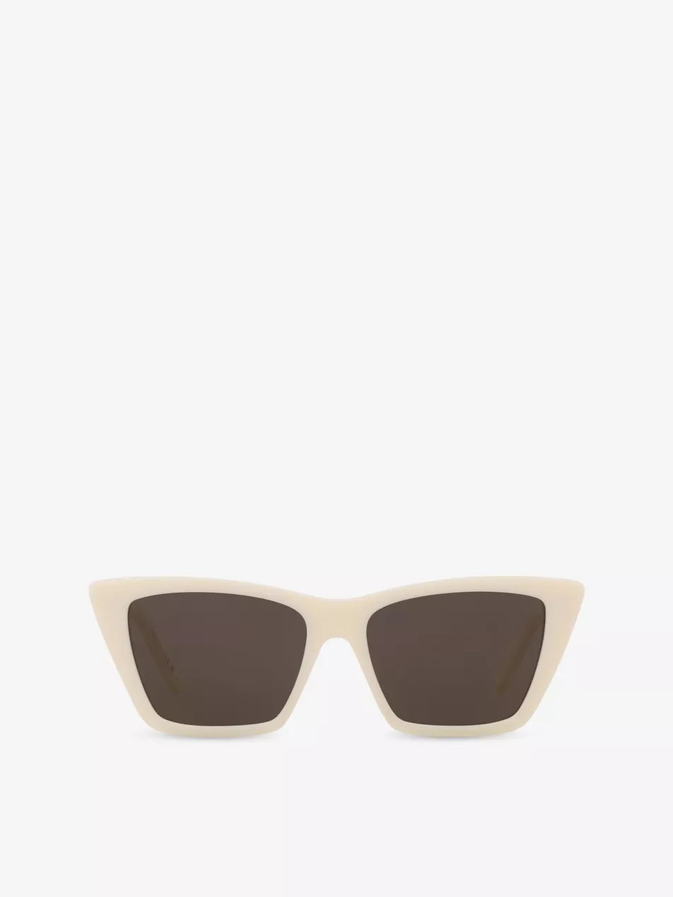 SL 276 Mica Cat Eye Acetate Sunglasses | Selfridges