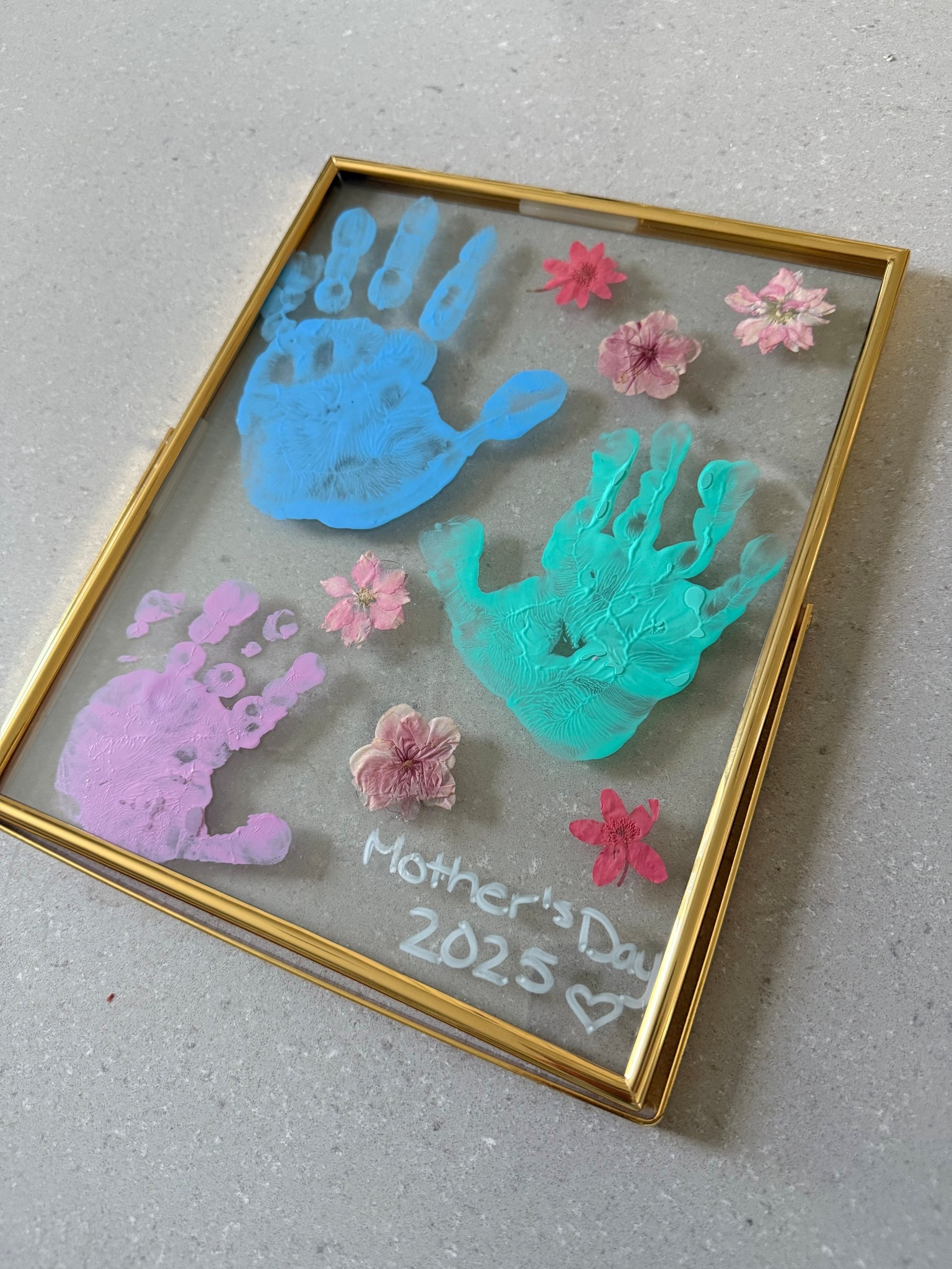 I made these for Mother’s day last year and they were such a hit! Super easy, affordable and everything you need can be bought on Amazon. These are the kind of gifts that you’ll cherish forever 🥹 I have mine framed in my bedroom ❤️

Mother’s Day gift ideas, kids crafts, Gifts for Mom, hand print gifts, personalized gifts, Amazon, Mother’s Day, handprint picture frame 

#LTKSeasonal #LTKmomlife #LTKKids