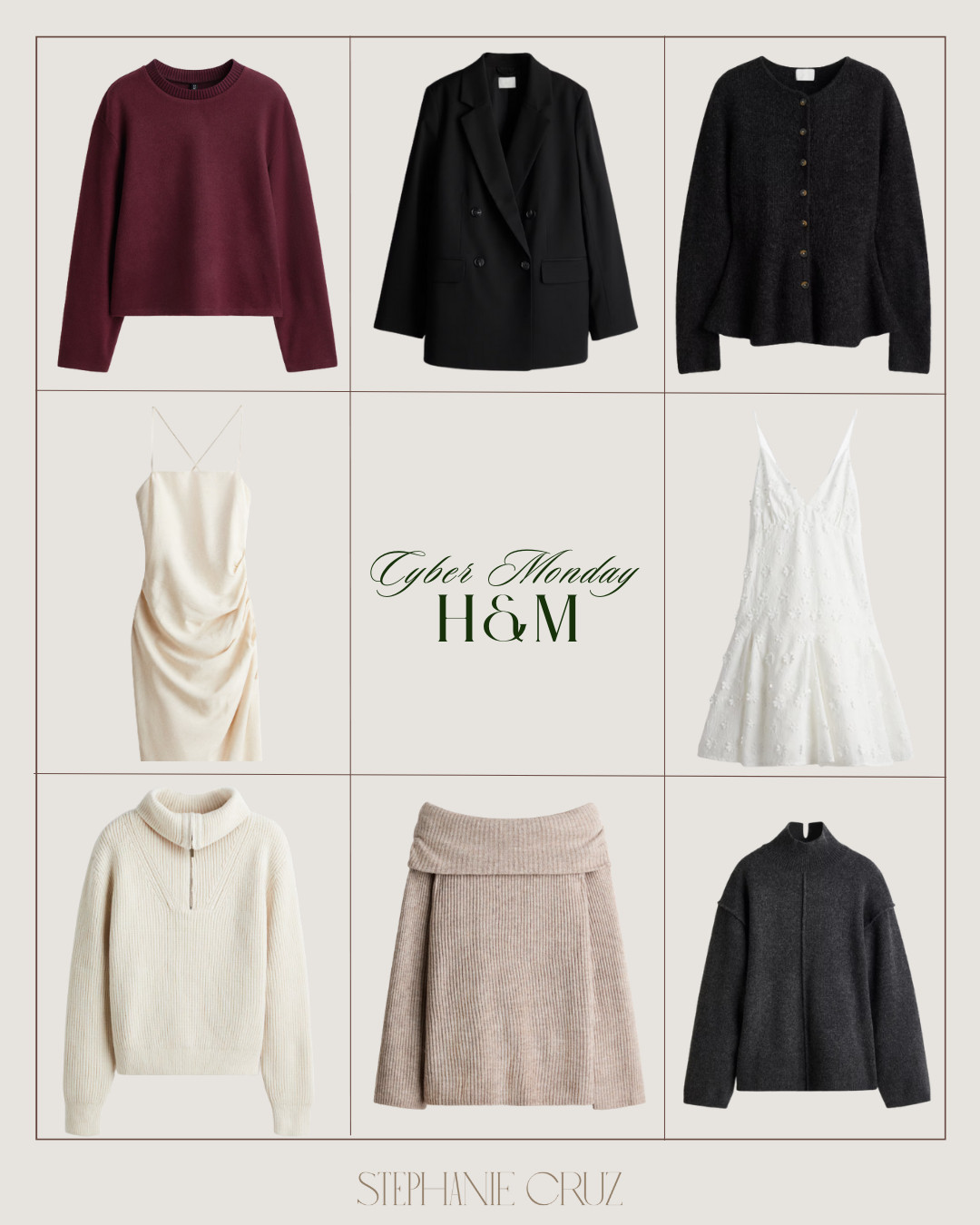 H&M Cyber Monday deals with wardrobe staples and pieces perfect for the season.
#LTKStyle #CyberMonday #HMFinds #FashionDeals 

 #LTKCyberWeek #LTKootd