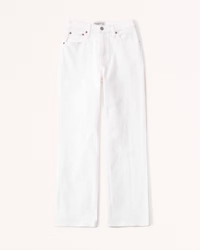 Curve Love High Rise 90s Relaxed Jean | Abercrombie & Fitch (US)