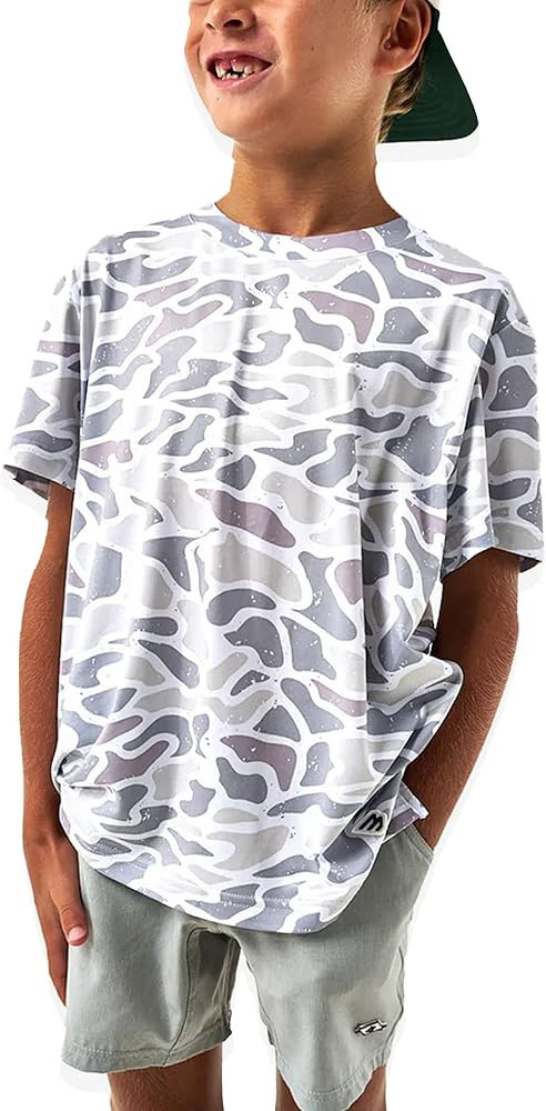 Burlebo Youth Go to Tee Lightweight Performance T Shirt for Kids, Breathable Athletic Short Sleev... | Amazon (US)
