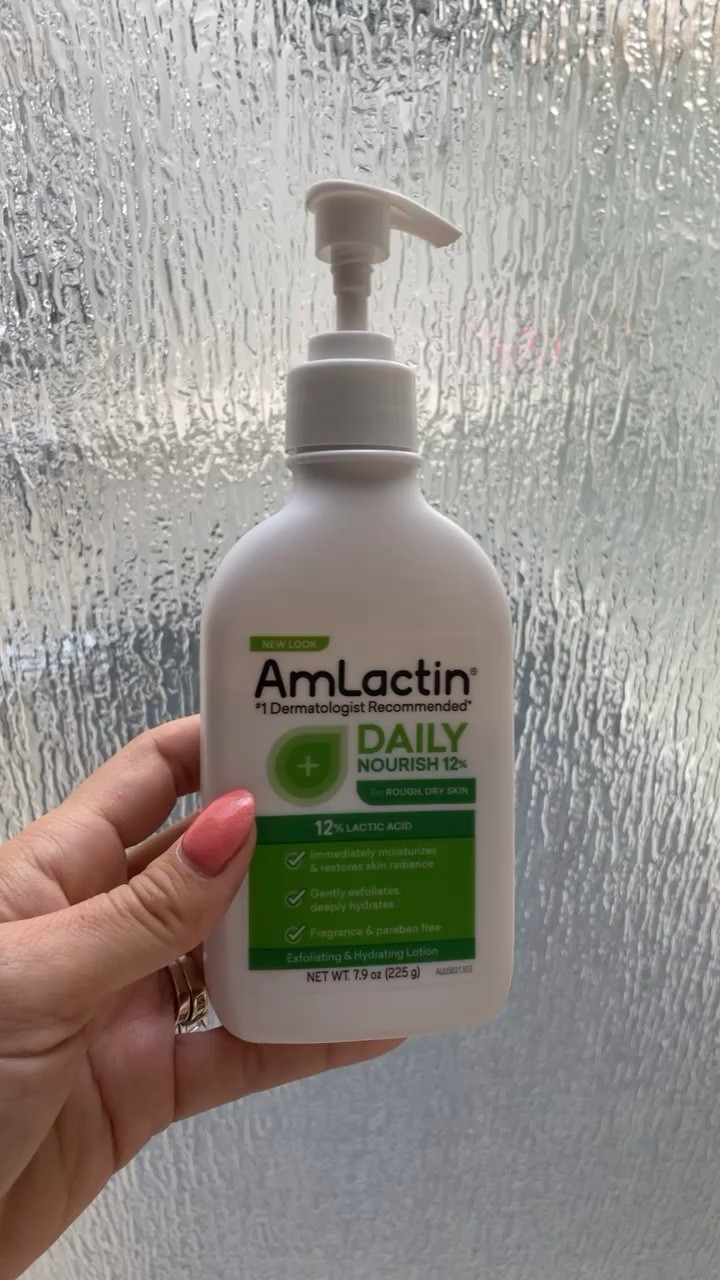 Drugstore beauty find

Helps eliminate dry flaky skin and those little bumps call keratosis pilaris. 

The main ingredient in Amlactin is lactic acid (an alpha hydroxy acid derived from natural sources), which works as an exfoliator and moisturizer, while also stimulating collagen production. The result is improved texture, tone and overall skin health.

It's best for your legs, feet, buttocks, arms, and back when skin is the roughest.
Avoid putting it on your face though, because our facial skin is the most sensitive so Amlactin is too harsh for it. 

#LTKBeauty