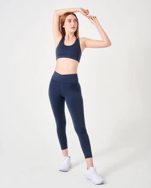High Waist Sculpt Legging- Navy- FINAL SALE | The Sculpt Society