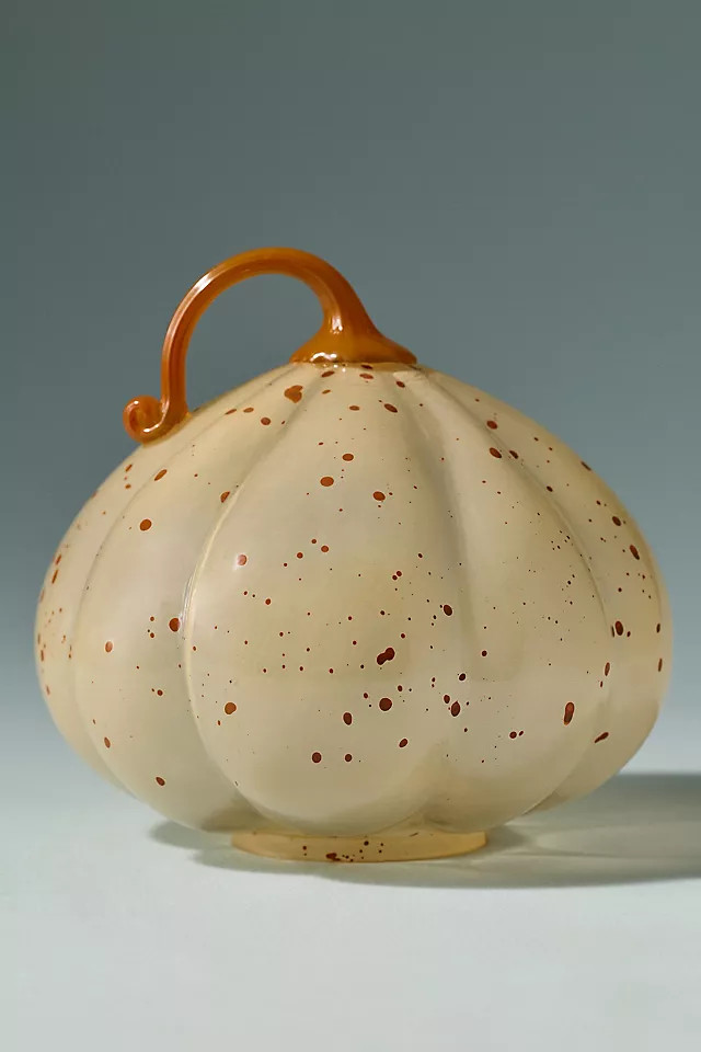 Splatter Glass Pumpkin | Anthropologie (US)
