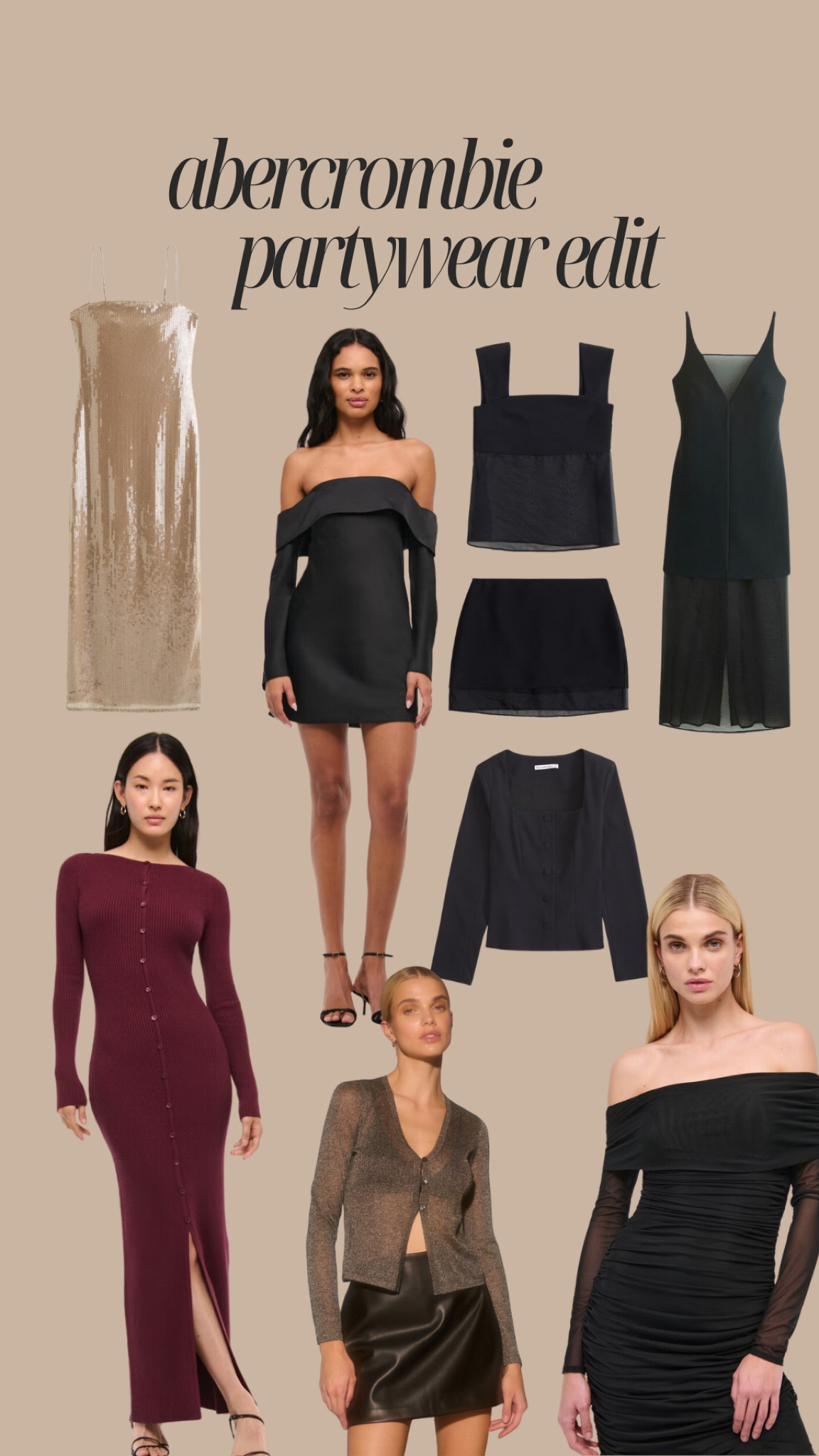 The Partywear edit ✨💃🏻 my favourites for the festive season from Abercrombie 🙋🏻‍♀️

#LTKpartywear #LTKstyletip #LTKwinter