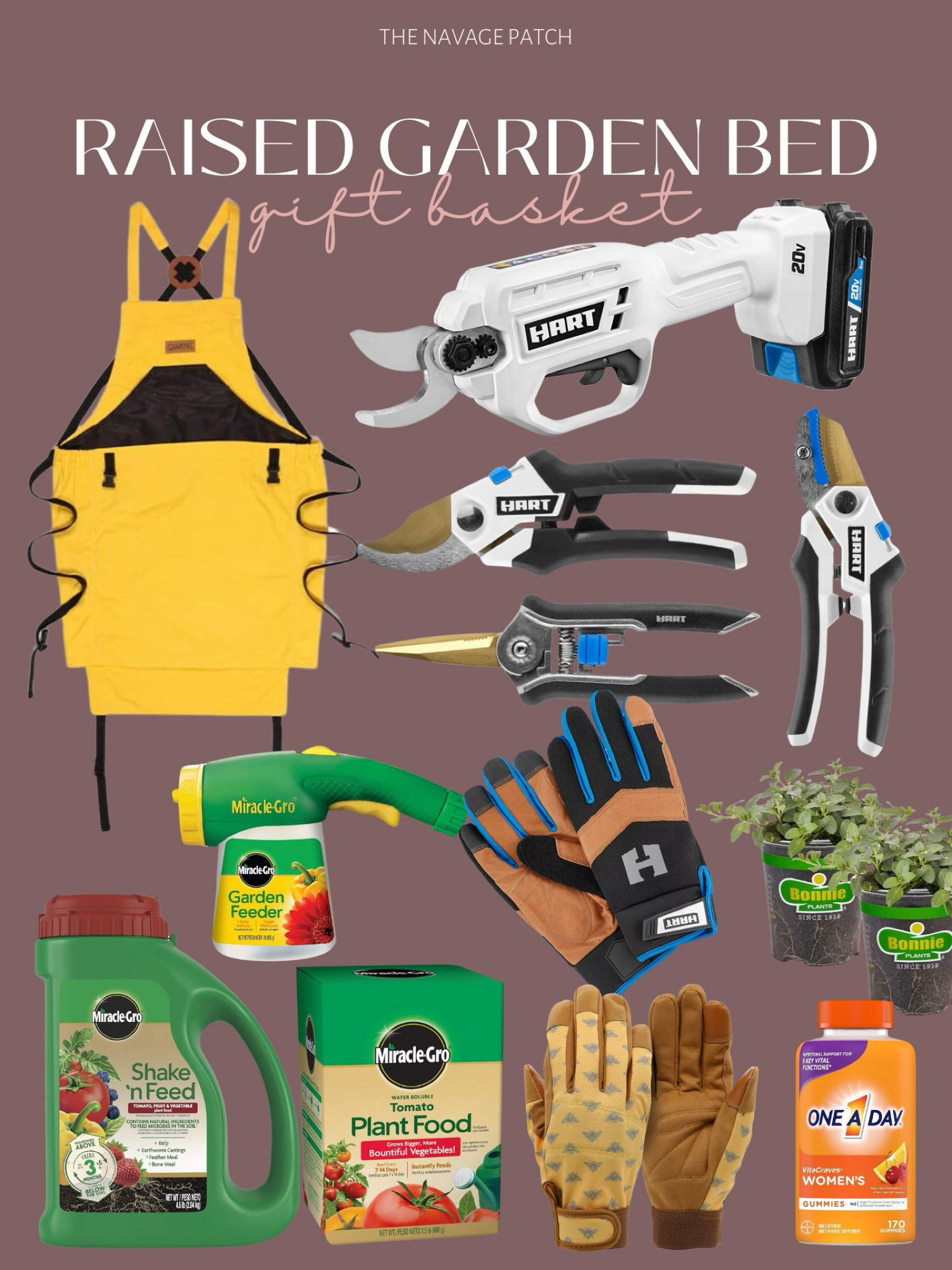 Mother’s Day gift basket, diy raised garden bed, gardening gifts, automatic sheers, hand pruners, plant food, gardening gloves, gardening apron, vegetable garden gifts, diy gardening, Walmart gardening #walmartfinds

#LTKhome #LTKGiftGuide #LTKSeasonal