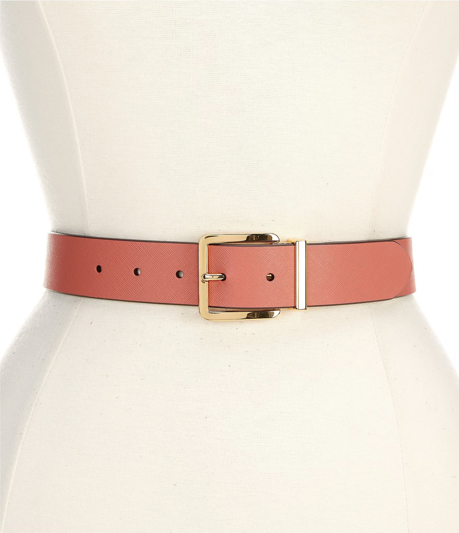 Reversible Crosshatch Leather Belt | Dillard's