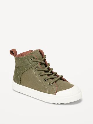 Quilted Canvas Unisex Sneakers for Toddler | Old Navy (US)