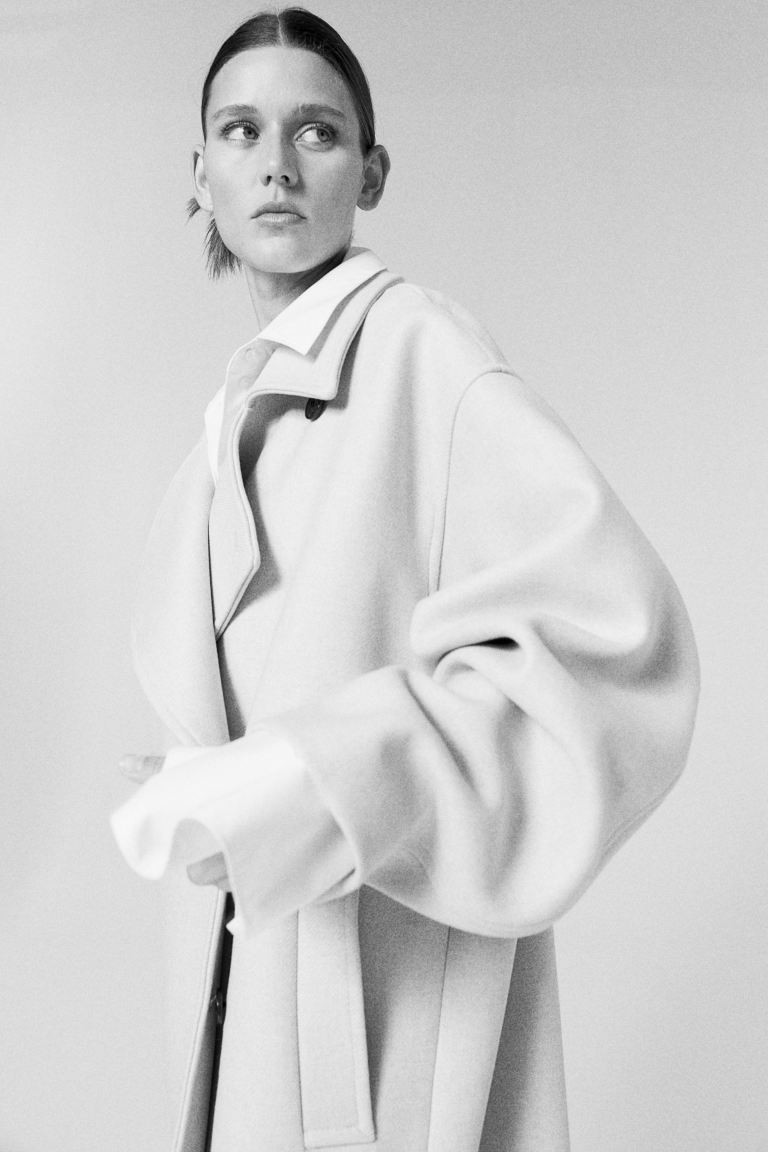 Manteau en laine mélangée | H&M (FR, IT, ES, PT, BE)