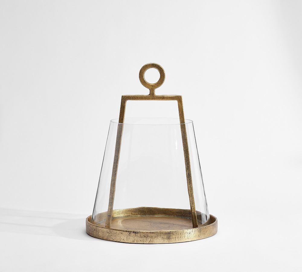 Easton Lantern: Brass: Small 12X12X15.25 | Pottery Barn (US)