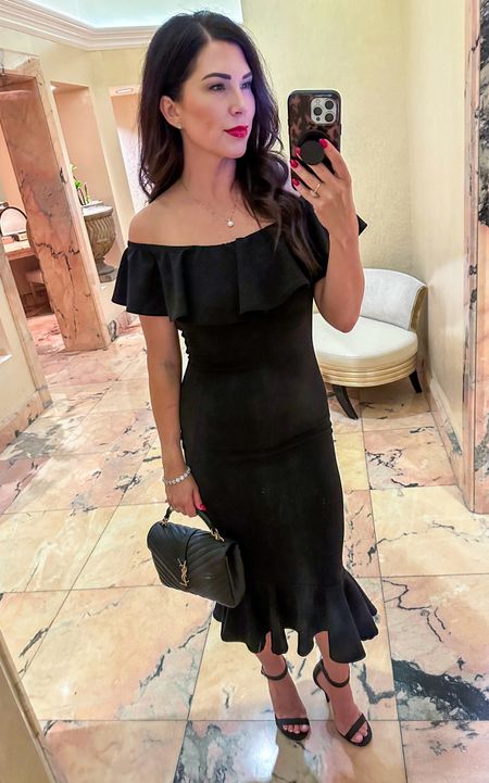 Getting all dolled up doesn’t happen often, but it sure is fun! This outfit is a favorite and was perfect for our event in Beverly Hills. 

Wearing a medium for reference. 

#vici #stevemadden #ysl #littleblackdress 

#LTKOver40 #LTKFindsUnder100 #LTKItBag