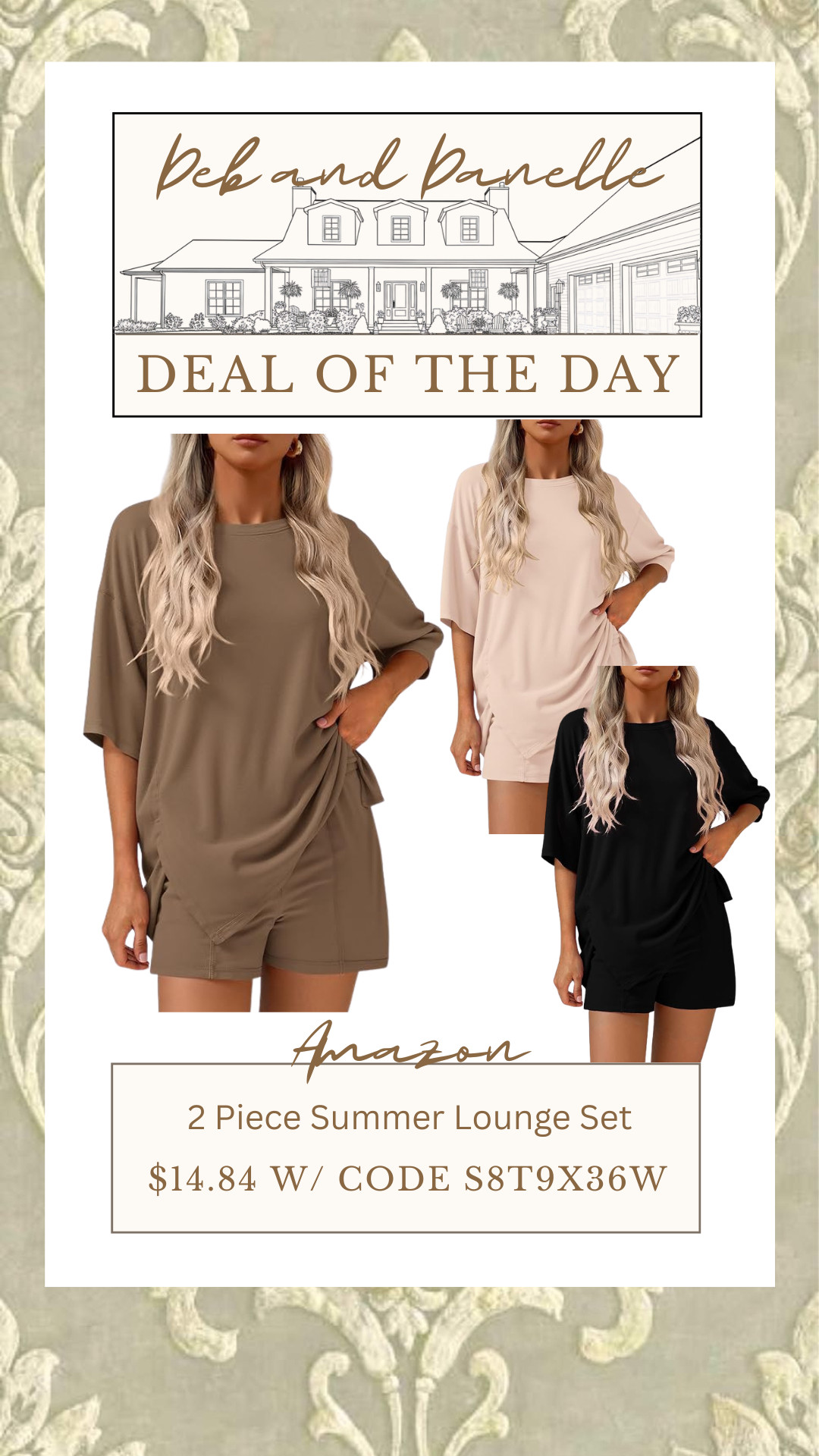If you love a casual and comfy loungewear set, there is a great deal on this Summer set on Amazon.  

 #LTKSeasonal #LTKSaleAlert #LTKMidsize