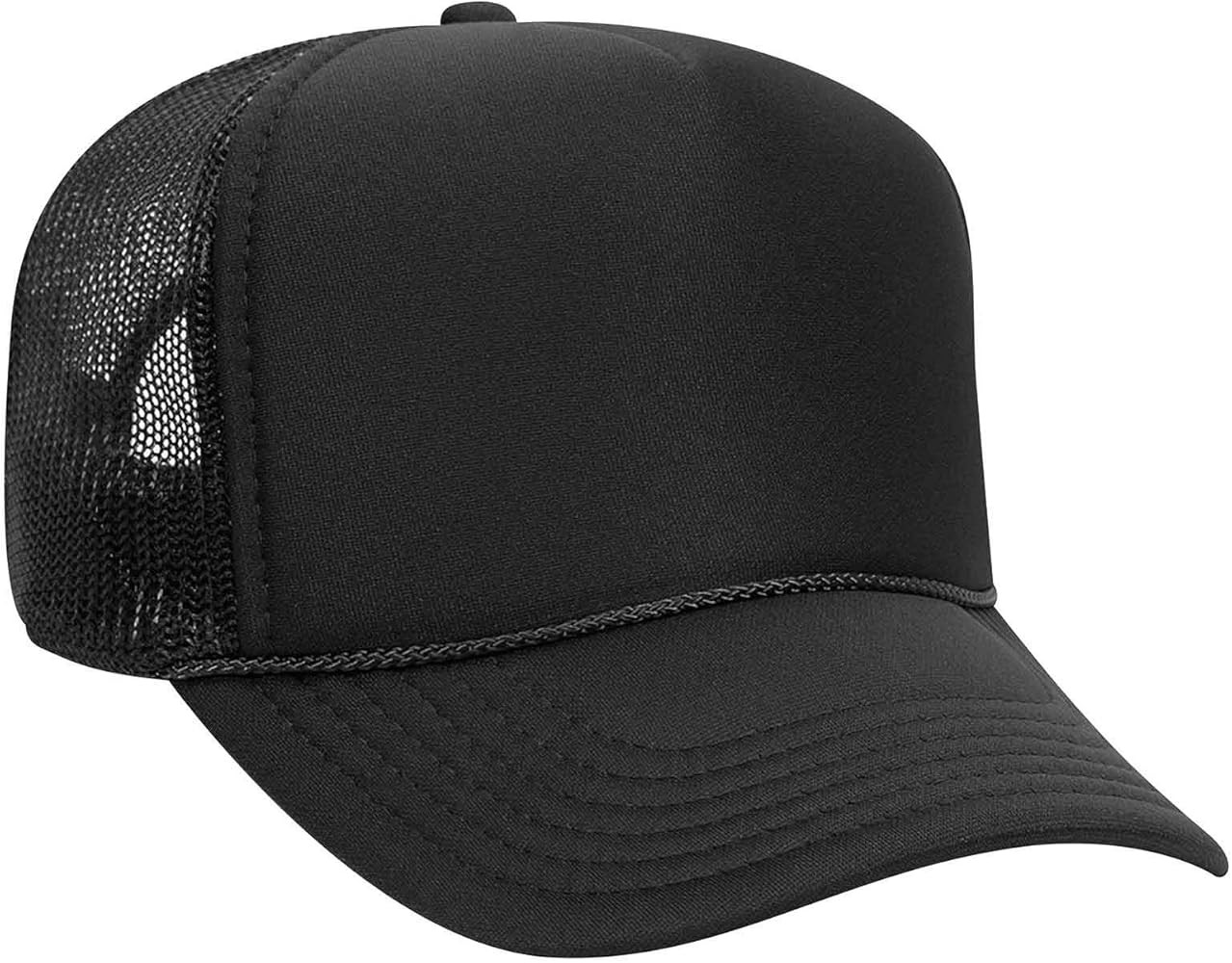 Trucker Hat, Stiff Structured Front Panels Baseball Golf Dad Cap, Breathable Mesh Side, Adjustabl... | Amazon (US)