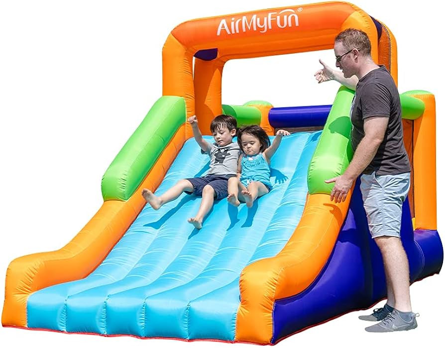 AirMyFun Bounce House with Slide Inflatable Durable Sewn Jumper Castle Bouncy House for Kids Outd... | Amazon (US)