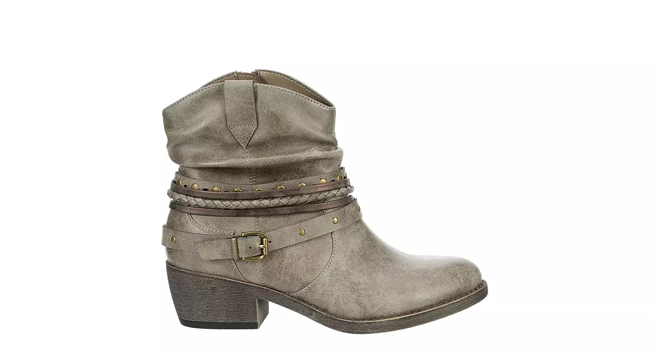 Xappeal Womens Shania Western Boot - Taupe | Rack Room Shoes