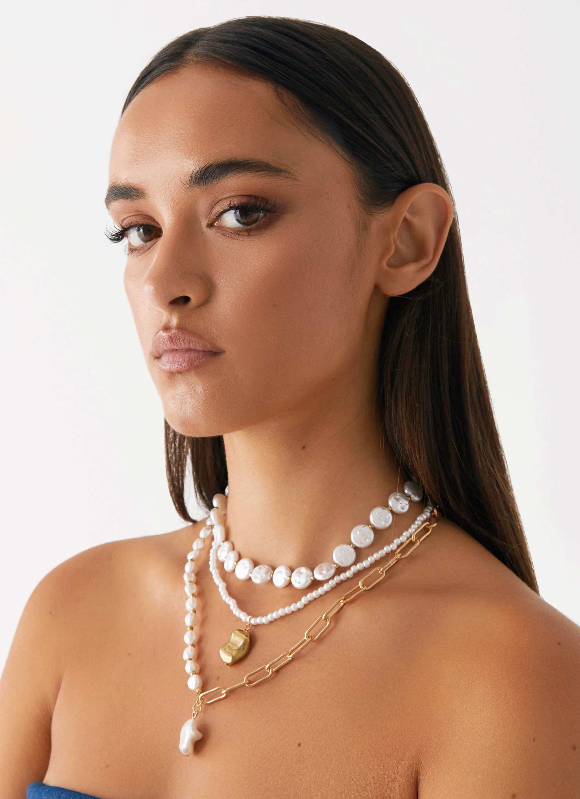 Minnie Necklace - Pearl | Peppermayo (Global)