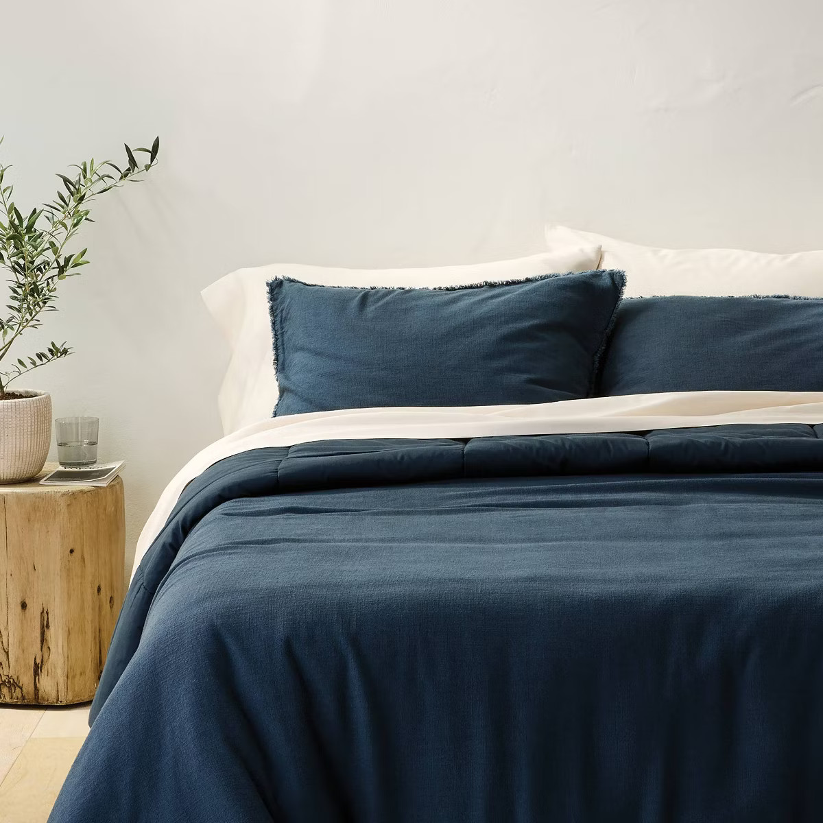 Heavyweight Linen Blend Comforter and Sham Set - Casaluna™ | Target