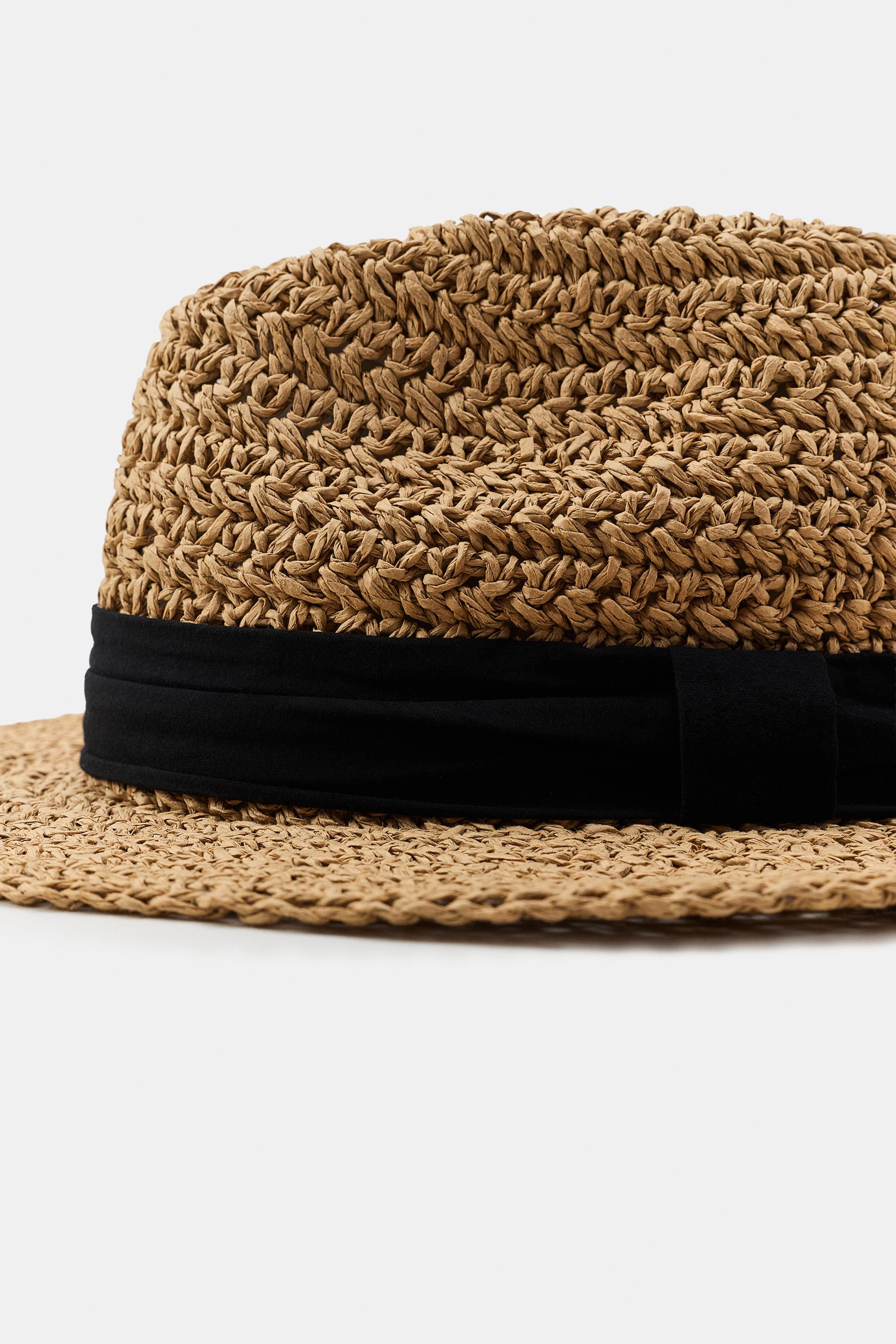 CONTRAST BAND HAT | Zara US