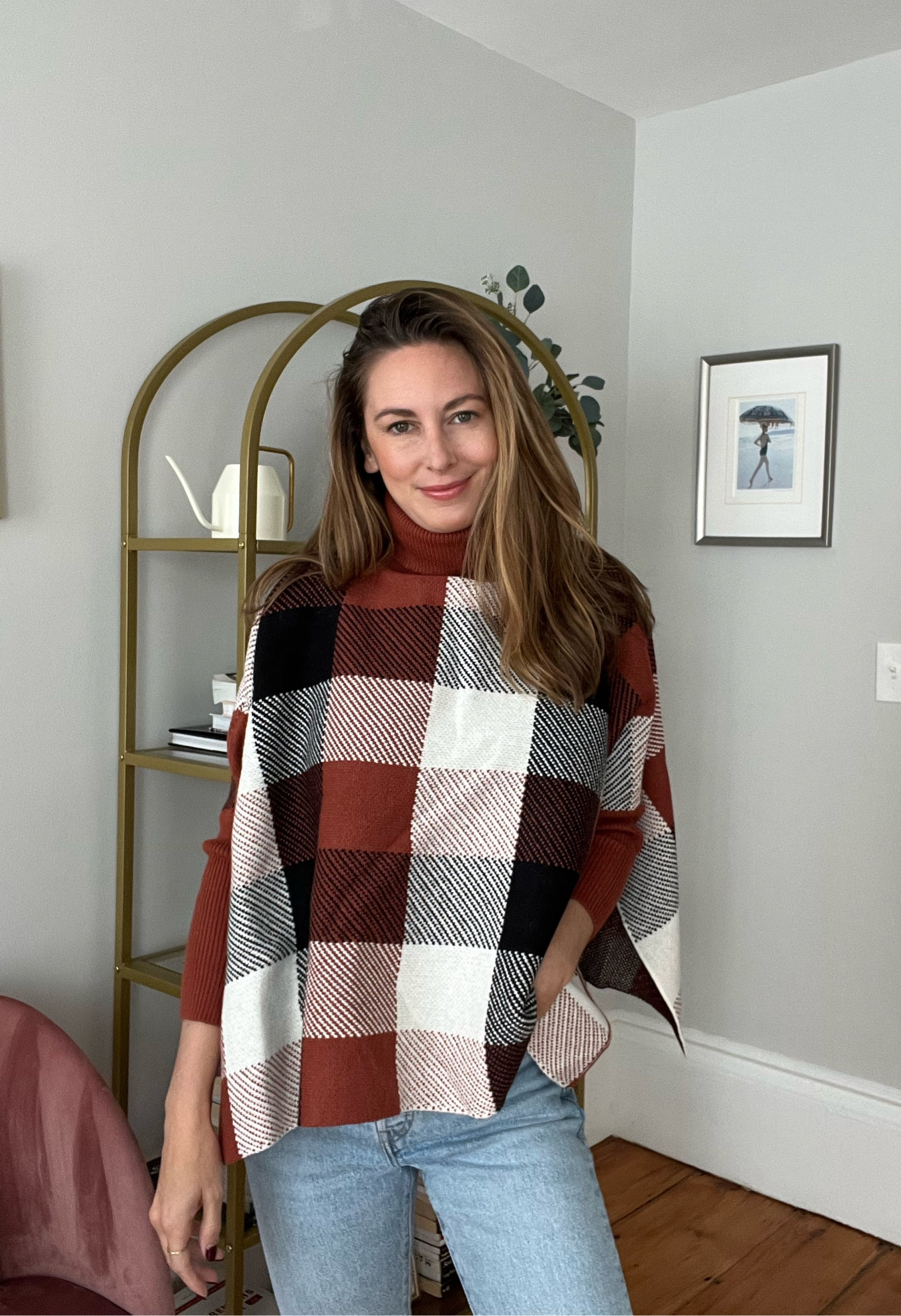 Fall style, pumpkin picking outfit, fall outfit, plaid poncho, cute fall sweater, fall turtleneck, fall layers, apple picking style 

#LTKSeasonal #LTKsalealert #LTKunder100