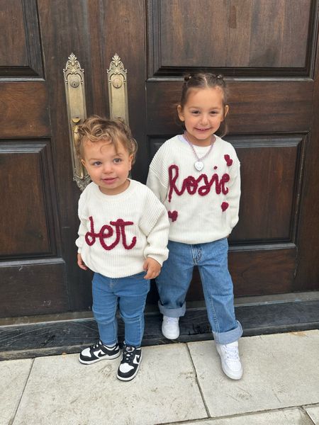 Got the sweetest sweaters for the kiddos from Etsy! Was able to rush ship it to grab before Valentine’s Day.

Dressupbuttercup.com

#dressupbuttercup 

#LTKsalealert #LTKstyletip #LTKSeasonal
