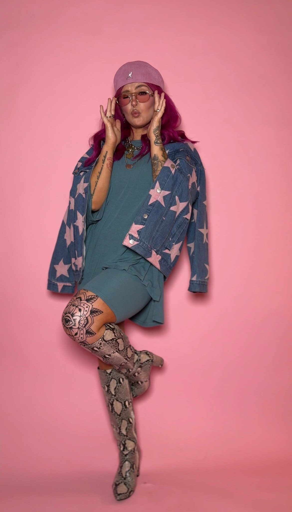 discount code for set: “peyton” // denim jacket thrifted on depop 

#LTKSaleAlert #LTKootd #LTKMidsize