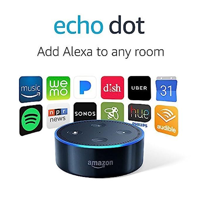 Echo Dot (2nd Generation) - Smart speaker with Alexa - Black | Amazon (US)