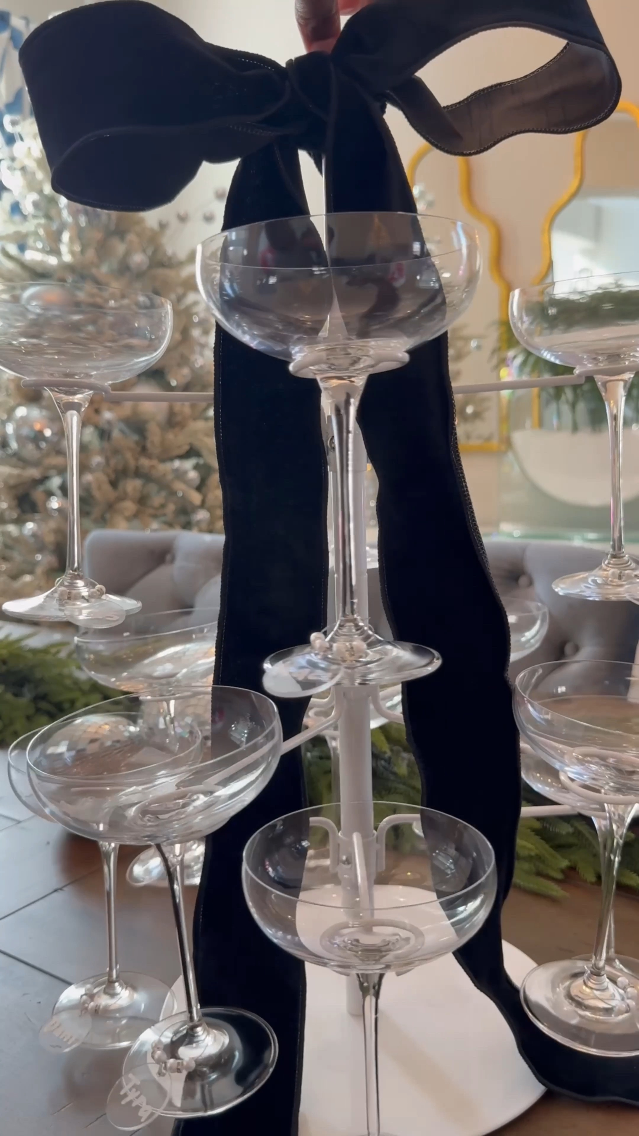 Champagne Tree & Reusable Drink Charms for your NYE party or any celebration!

#LTKHoliday #LTKHome #LTKParties