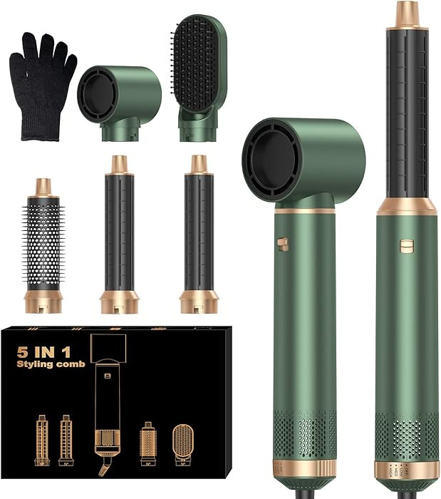 5 in 1 Hair Styler Air Brush Hairstyer Airbrush 5 in 1 Air styer Airstyler Multi-Blow Dryer Brush... | Amazon (UK)