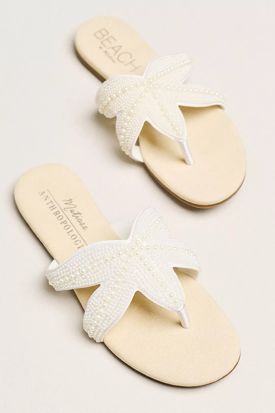 Beach by Matisse Sand Dollar Beaded Sandals | Anthropologie (US)
