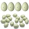 Easter Speckled Eggs 2.4 in Plastic Speckled Eggs Bowl and Vase Filler Faux Chicken Eggs for DIY ... | Amazon (US)