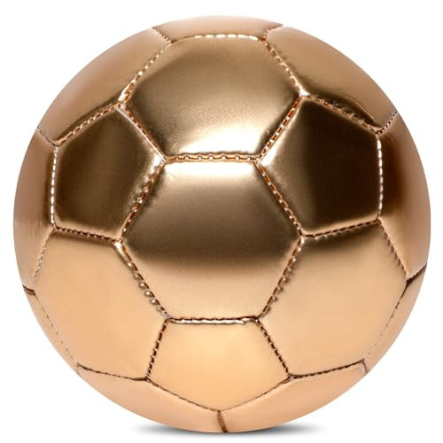 2 Pcs Golden Size 2 Toddler Soccer Ball Kids Soccer Ball Mini Soccer Ball Age 3-8 Indoor Soccer Ball Small Soccer Ball Training Soccer Ball for Boys Girls Gift Outdoor Grass Practice Game Sport Toys | Amazon (US)