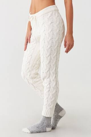 Cable Knit Ankle Pants | Forever 21 (US)