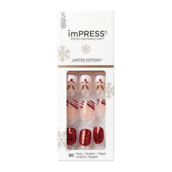 imPRESS Press-On Manicure Limited Edition Press-On Fake Nails - Cozy Night - 30ct | Target