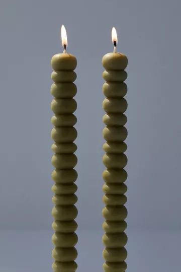 Bubble Taper Candle - Set Of 2 | Urban Outfitters (US and RoW)