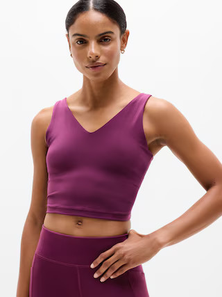 Transcend V-Neck Crop Sports Bra A-C | Athleta