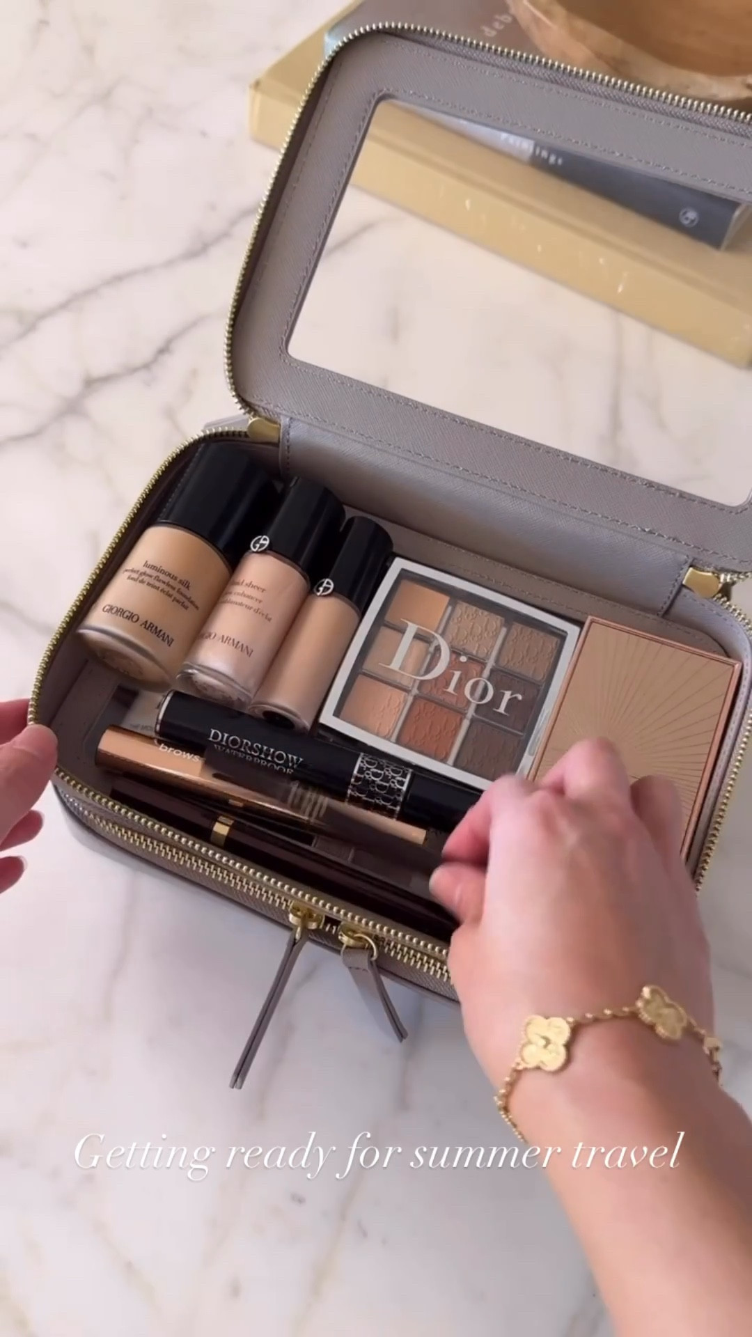 Organized packing - shop my products and makeup case here.

#classicstyle
#cleanbeauty
#skincareroutine
#summerpacking
#travelhack

#LTKTravel #LTKSaleAlert #LTKvlog