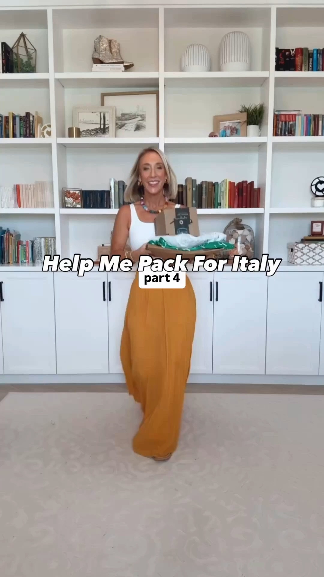Help me pack for Italy - part 4 * White Tank - size XS. 17 colors. * Pleated Chiffon Maxi Skirt - size XS. 13 colors. 1. Scallop-Trim Button-Front Midi Dress - size 0. 2 colors. 2. Linen-Blend Sleeveless Mini Dress - size 0. 5 colors. 3. Gingham Smocked Waist Midi Dress - size Small. 10 colors. 4. Polka Dot Sleeveless Top & Shorts Two Piece Set - size Small. 8 colors. 5. Ruffle Mini Dress - size Small. 25 colors.

#LTKSeasonal #LTKOver40 #LTKTravel
