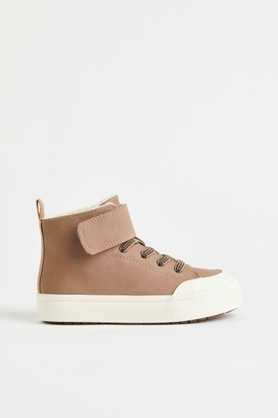 Faux Shearling-lined High Tops | H&M (US + CA)