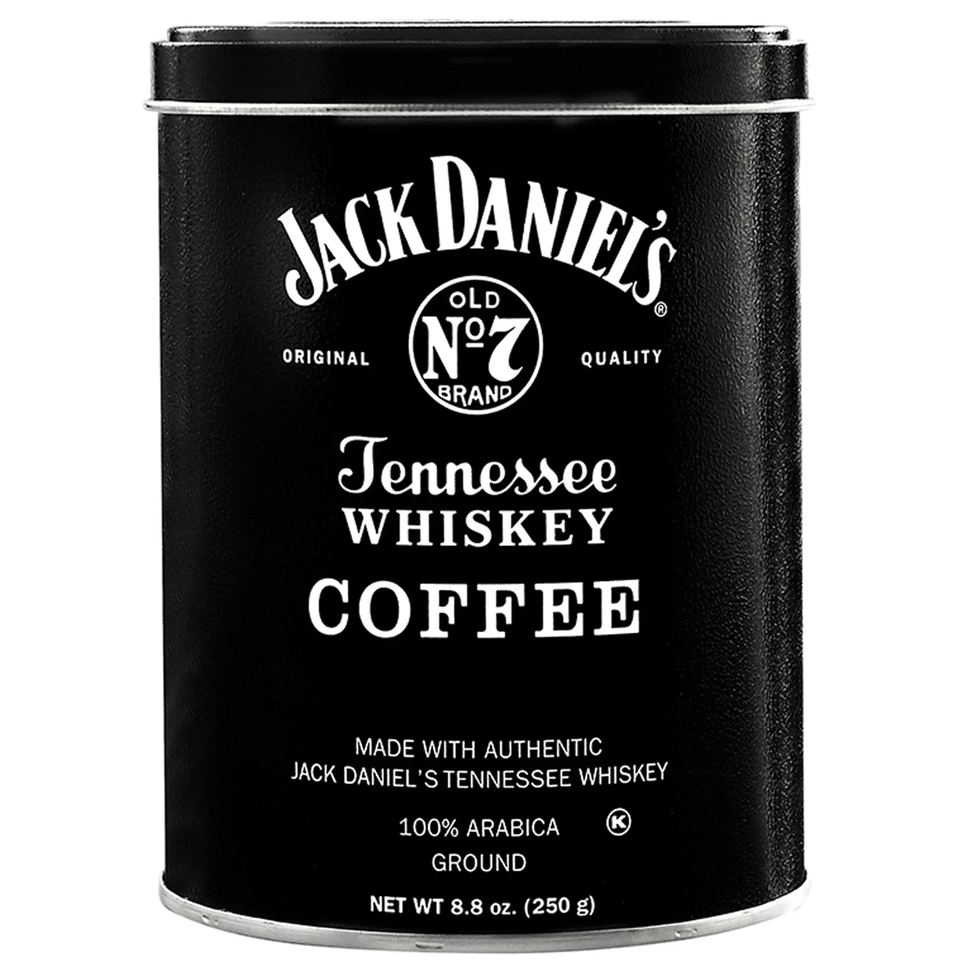 Jack Daniel's Tennessee Whiskey Coffee, Ground, 8.8oz Can | Walmart (US)