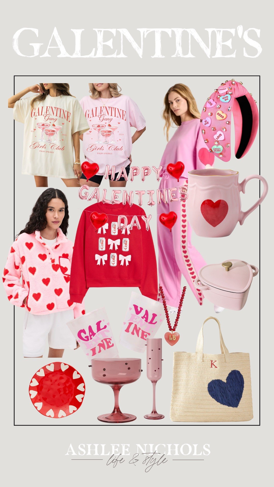 Galentine’s Day gift
Valentine’s Day party with friends
